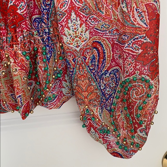 Beautiful NG the Label peasant blouse - Picture 2 of 3